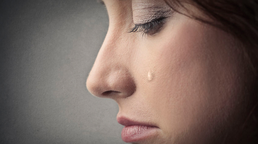 Image of Woman Crying